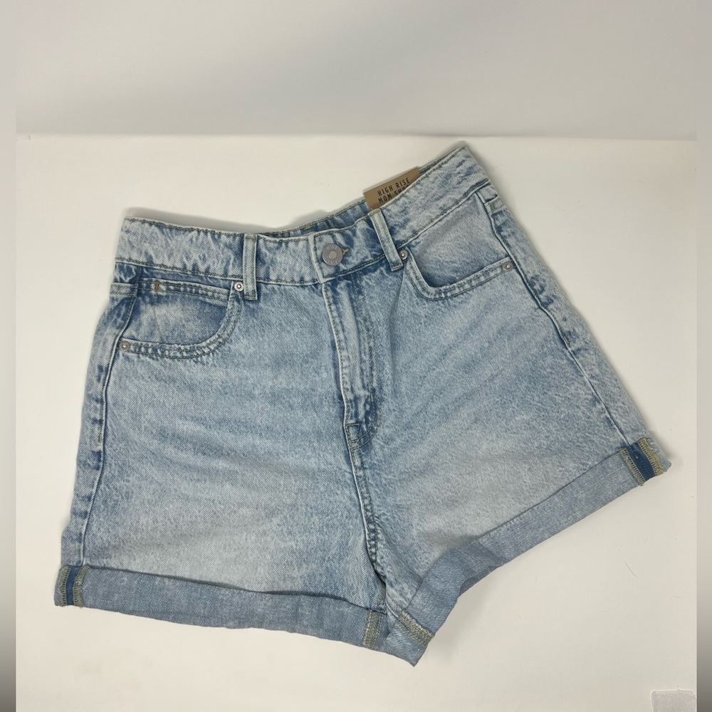 River Island high rise mom shorts denim NWT ASOS
